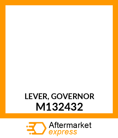 LEVER, GOVERNOR M132432