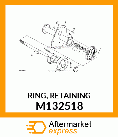 RING, RETAINING M132518