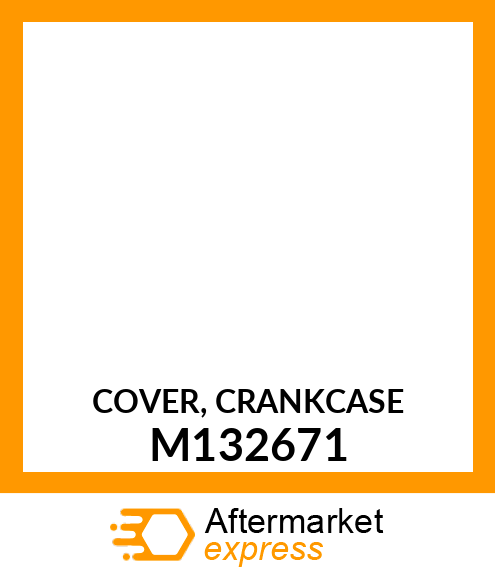 COVER, CRANKCASE M132671