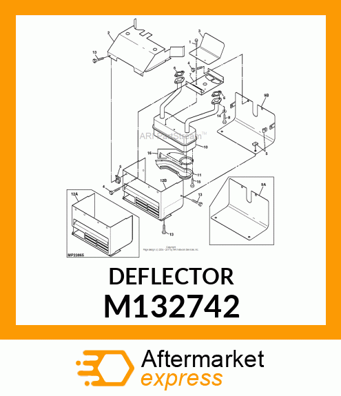 Deflector M132742