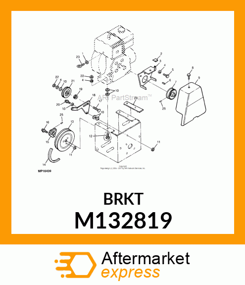 Arm Idler M132819