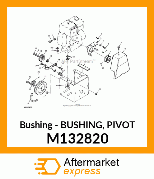 Bushing Pivot M132820