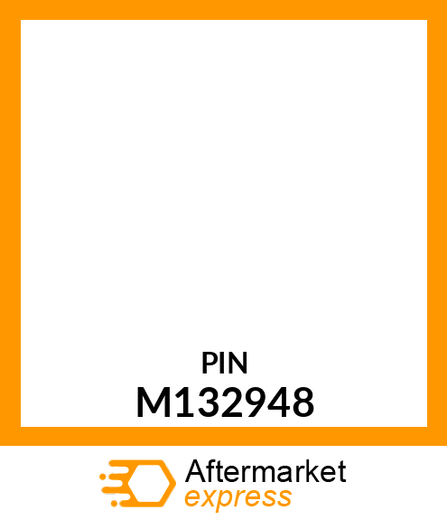 PIN FASTENER, SEAT ASSEMBLY PIVOT M132948