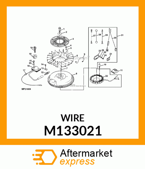 Wiring Lead M133021