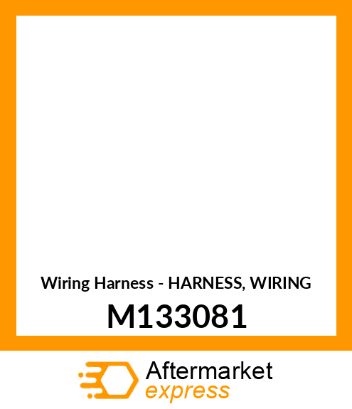 Wiring Harness - HARNESS, WIRING M133081