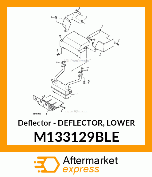 Deflector M133129BLE