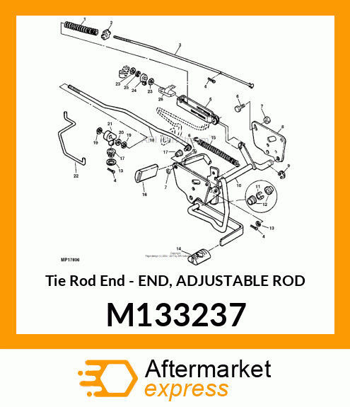 End Adjustable Rod M133237