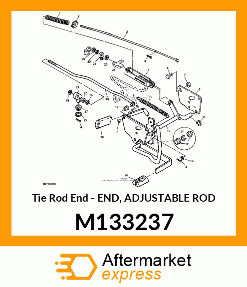 End Adjustable Rod M133237
