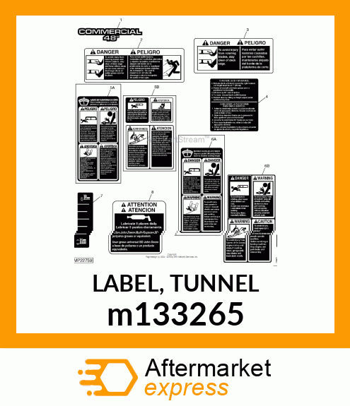 LABEL, TUNNEL m133265