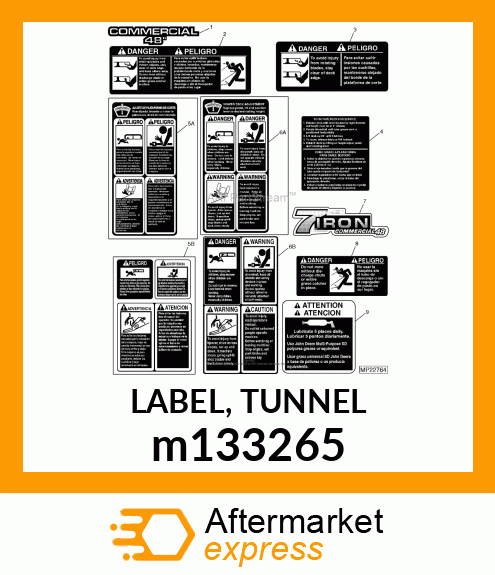 LABEL, TUNNEL m133265