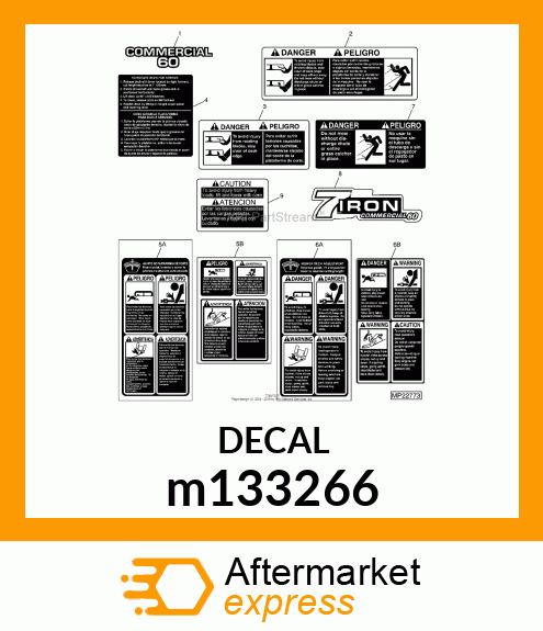 LABEL, TUNNEL(SPANISH) m133266