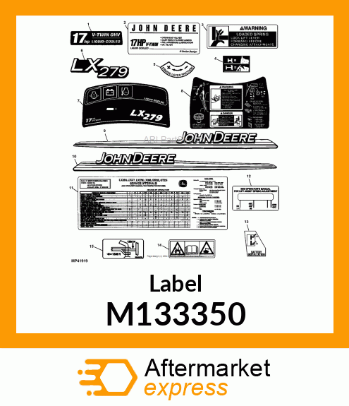 Label M133350