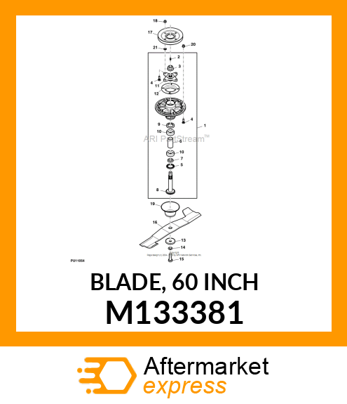 BLADE, 60 INCH M133381