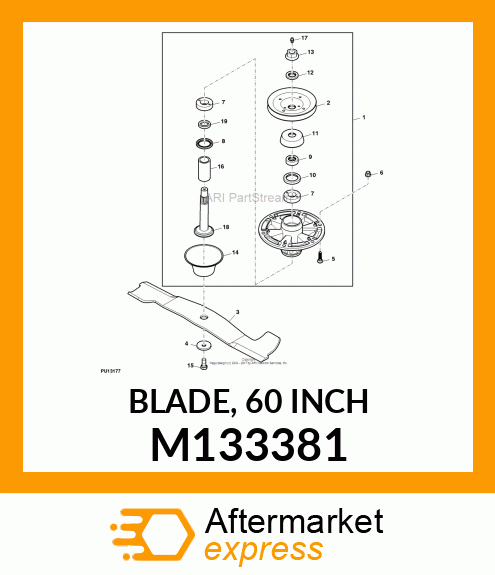 BLADE, 60 INCH M133381