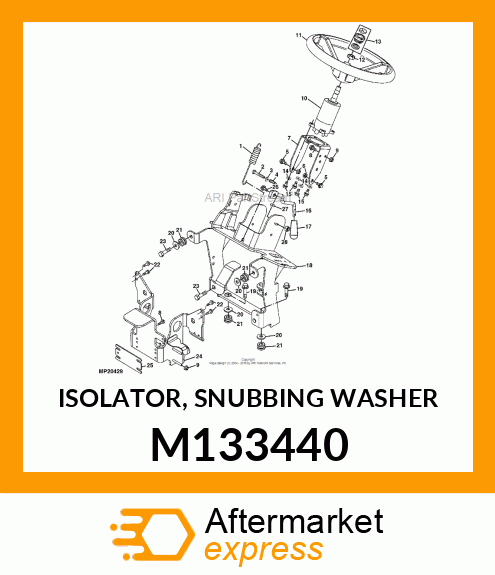 ISOLATOR, SNUBBING WASHER M133440