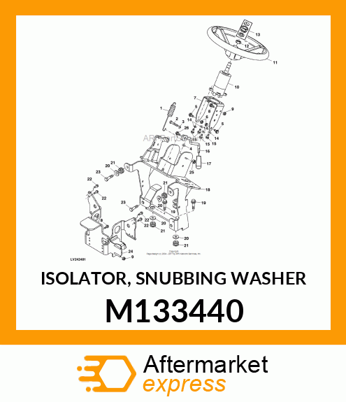 ISOLATOR, SNUBBING WASHER M133440