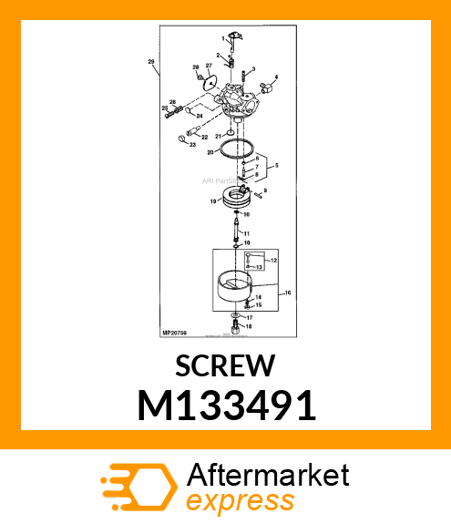 Screw M133491