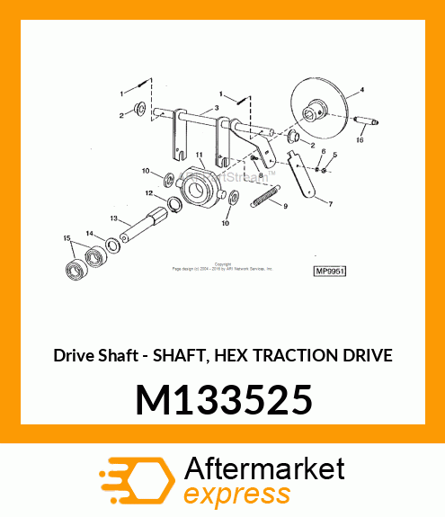 Driveshaft M133525