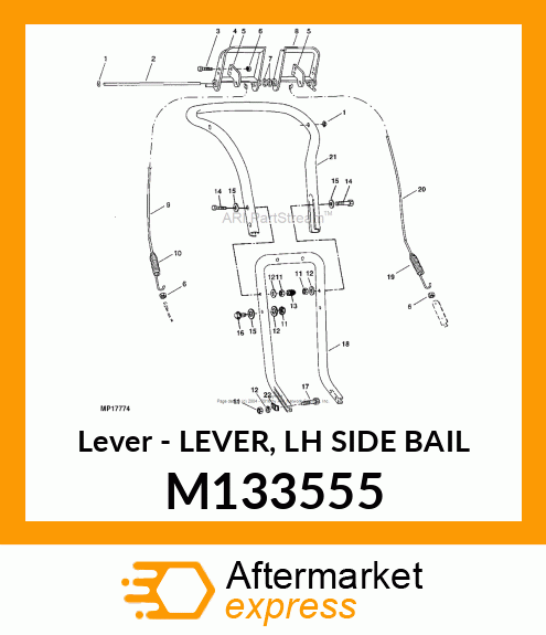 Lever M133555