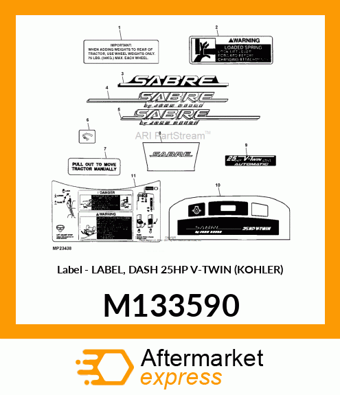 Label M133590