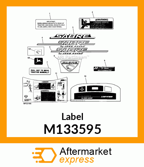 Label M133595