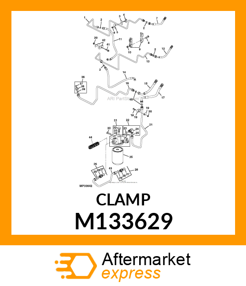 CLAMP, BLOCK M133629