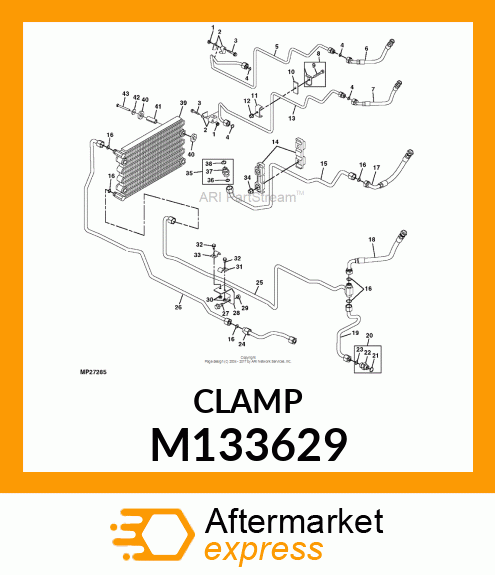 CLAMP, BLOCK M133629