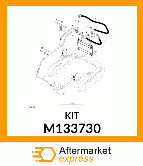 LATCH, LOWER COWL M133730