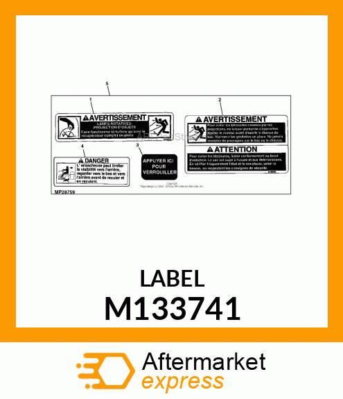 LABEL M133741