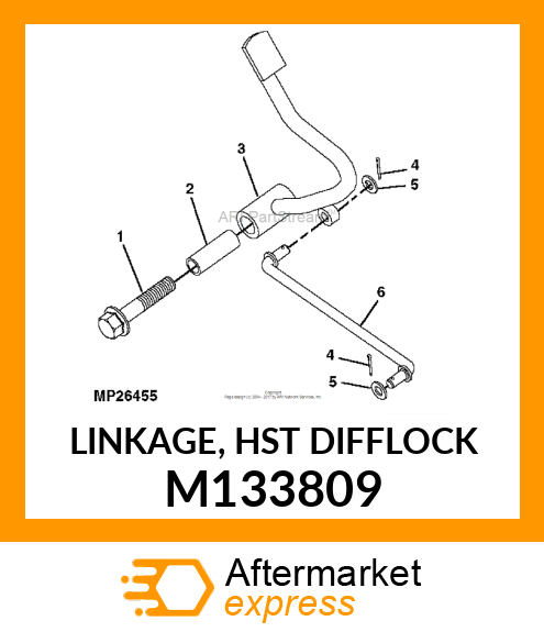 LINKAGE, HST DIFFLOCK M133809