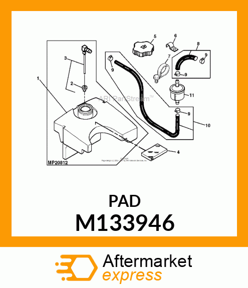 Pad M133946