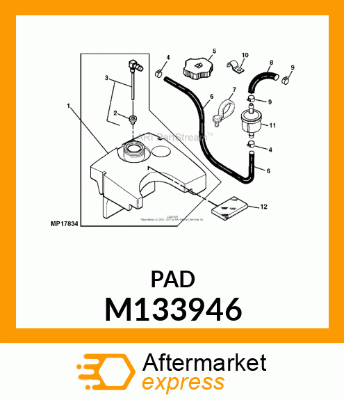 Pad M133946