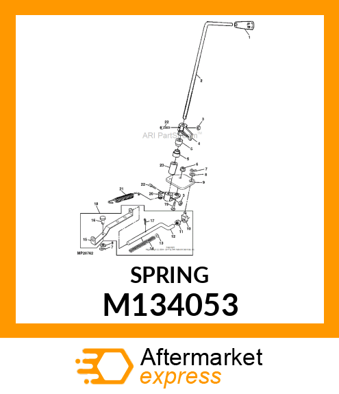 SPRING, PTO LEVER M134053