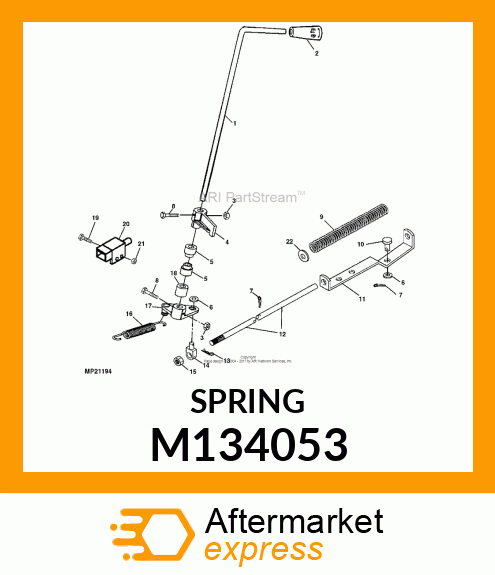 SPRING, PTO LEVER M134053