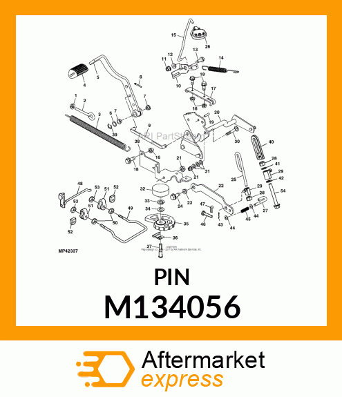 PIN FASTENER, DRILLED CLEVIS HEAD M M134056