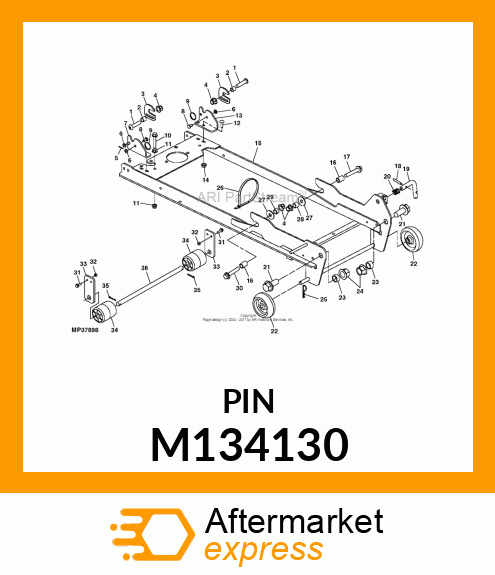 PIN, DRILLED M134130