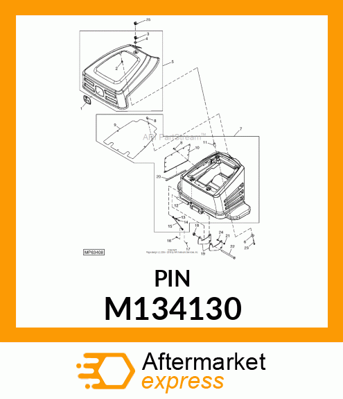 PIN, DRILLED M134130