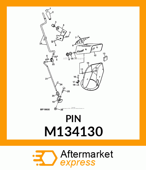 PIN, DRILLED M134130