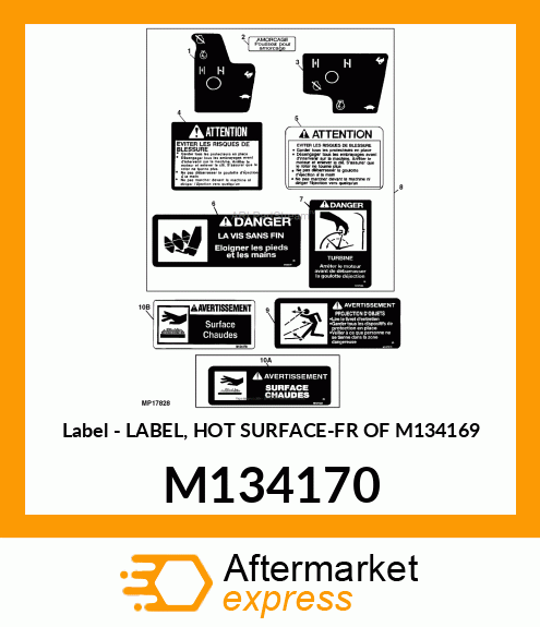 Label M134170