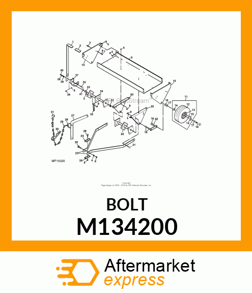 PIN, TRANSPORT M134200