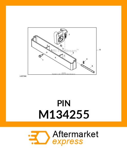 ROD, FRONT WEIGHT M134255