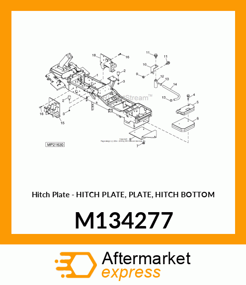 Hitch Plate M134277