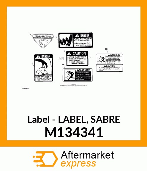 Label M134341