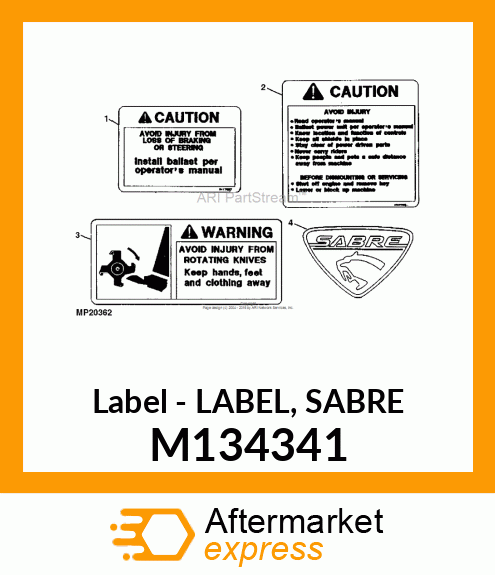 Label M134341