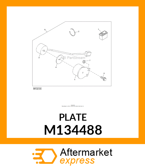 GUIDE, CRUISE MAGNET M134488