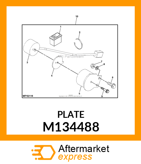 GUIDE, CRUISE MAGNET M134488