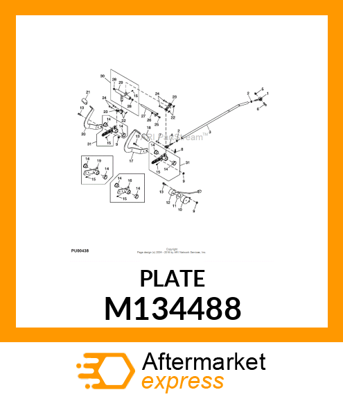 GUIDE, CRUISE MAGNET M134488