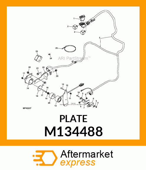 GUIDE, CRUISE MAGNET M134488