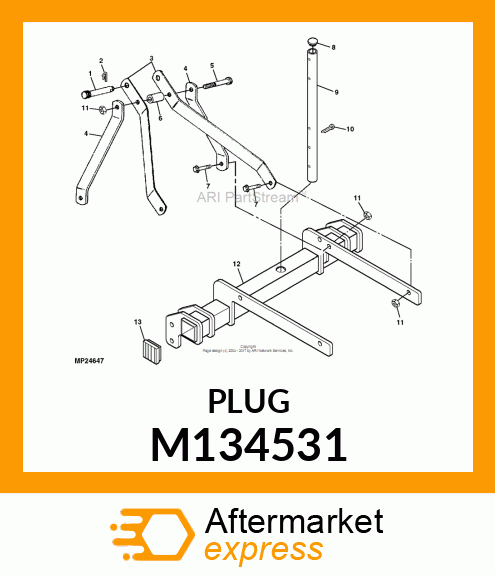 CAP PLUG, CCF M134531