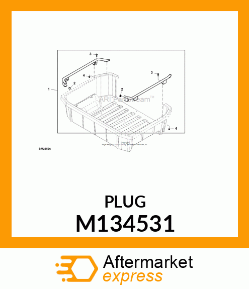 CAP PLUG, CCF M134531